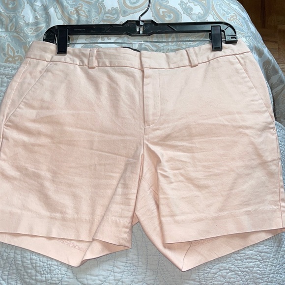 Banana Republic tailored pique short light pink size 4 - Picture 4 of 9
